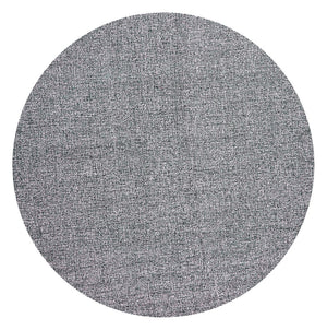 Alora Decor London Gray Round Rug Hand-Tufted Wool Charcoal Tweed Texture Plush Durable Modern Anchor Decor 10' x 10' LONLD1000063710RD