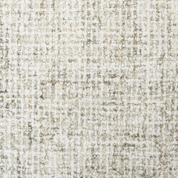 Alora Decor London Beige Round Rug Hand-Tufted 100% Wool — Plush Tweed Texture, Dense Pile, Casual-Transitional Style 10' x 10' LONLD1001043710RD