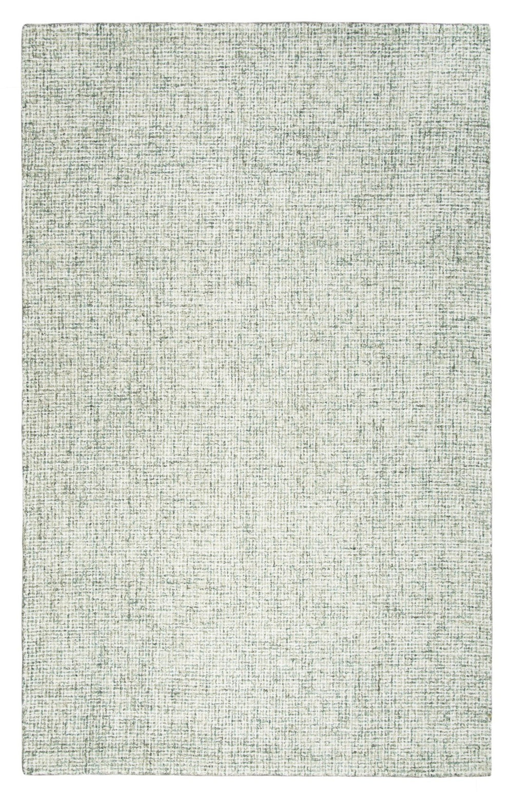 Alora Decor London Plush Hand-Tufted Wool Rug In Marbled Green And White Tweed For Casual-Transitional Rooms 8' x 10' LONLD100230370810