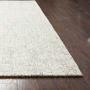 Alora Decor London Hand-Tufted Green Round Rug In 100% Wool With Marbled Tweed Texture For Cozy Modern Rooms 8' x 8' LONLD1002303708RD