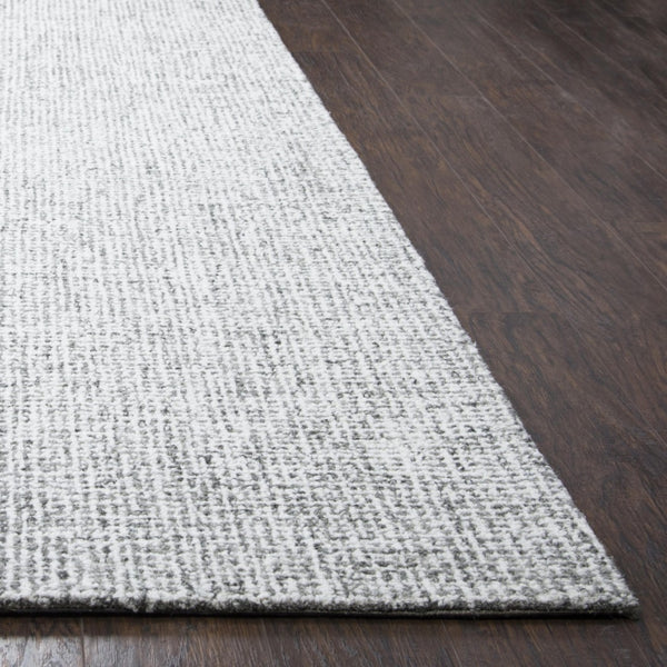 Alora Decor London Hand‑Tufted Wool Rug In London Gray Tweed Finish—Soft Dense Pile, Durable Edge, Timeless Style 10' x 10' LONLD1003333710RD