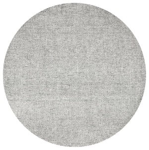 Alora Decor London Hand‑Tufted Wool Rug In London Gray Tweed Finish—Soft Dense Pile, Durable Edge, Timeless Style 10' x 10' LONLD1003333710RD