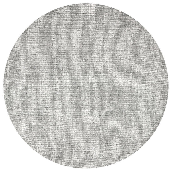 Alora Decor London Hand‑Tufted Wool Rug In London Gray Tweed Finish—Soft Dense Pile, Durable Edge, Timeless Style 10' x 10' LONLD1003333710RD