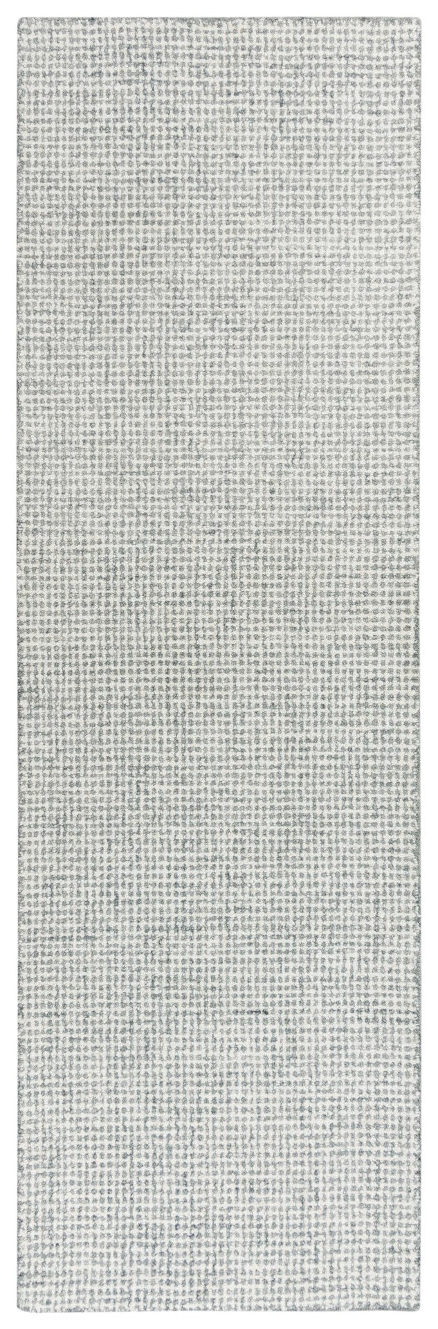 Alora Decor London Gray Runner Hand-Tufted Wool With Tweed Texture, Durable Plush Finish For Hallways & Entryways 2'6" x 10' LONLD100333372610
