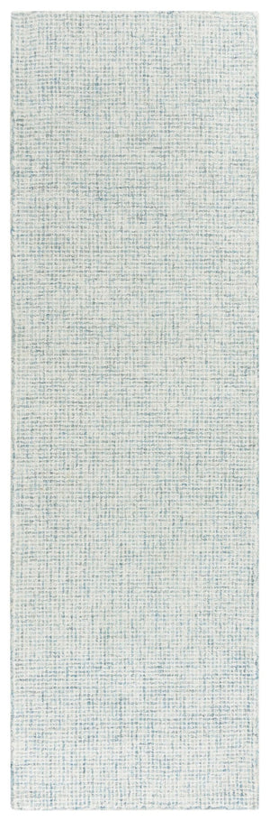 Alora Decor London London Blue Hand‑Tufted Wool Runner — Tweed Texture, Plush Durable Natural Fiber Hallway Rug 2'6" x 8' LONLD100409552608