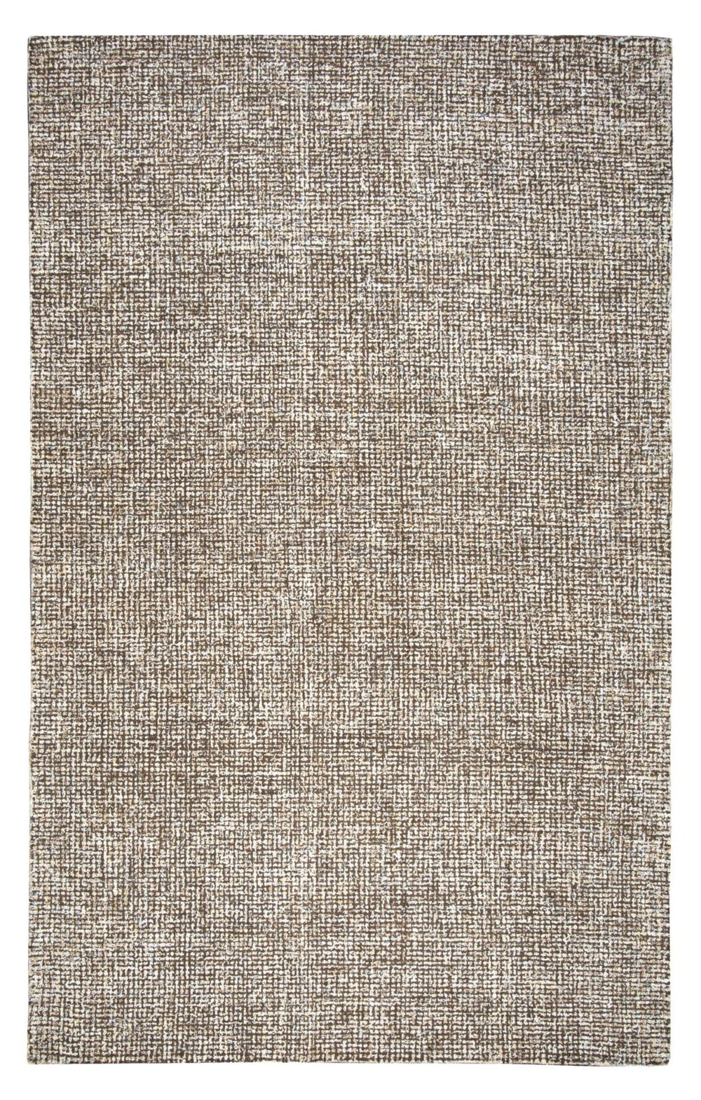 Alora Decor London Hand-Tufted Brown Wool Rug With Tweed Texture, Plush Dense Pile And Clean Edge Finish 3' x 5' LONLD100512370305