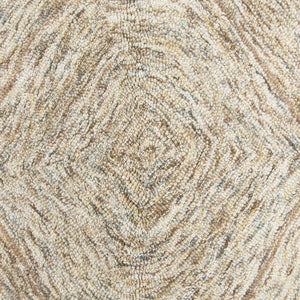 Alora Decor London Wool Runner Rug - Hand-Tufted 100% Wool Trellis In Rich Brown & White, Ultra-Dense Comfort LONLD100600122608