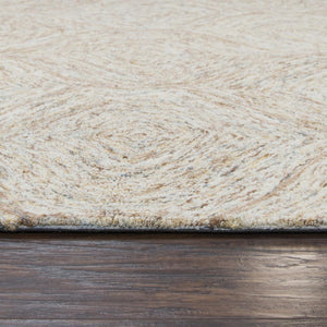 Alora Decor London Wool Runner Rug - Hand-Tufted 100% Wool Trellis In Rich Brown & White, Ultra-Dense Comfort LONLD100600122608
