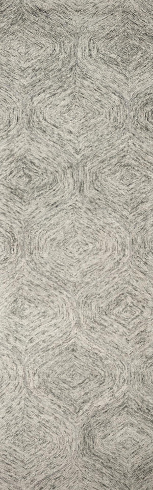 Alora Decor London Hand-Tufted Beige Wool Runner 2'6"X8" — Plush Trellis Pattern, Durable High-Traffic Hallway Accent Rug LONLD101000042608