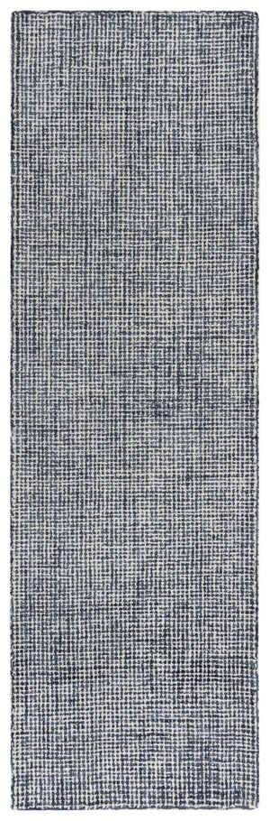 Alora Decor London Black Runner Rug Hand-Tufted 100% Wool Tweed-Texture 2'6"X8' Durable Hallway Entryway Accent LONLD101306372608