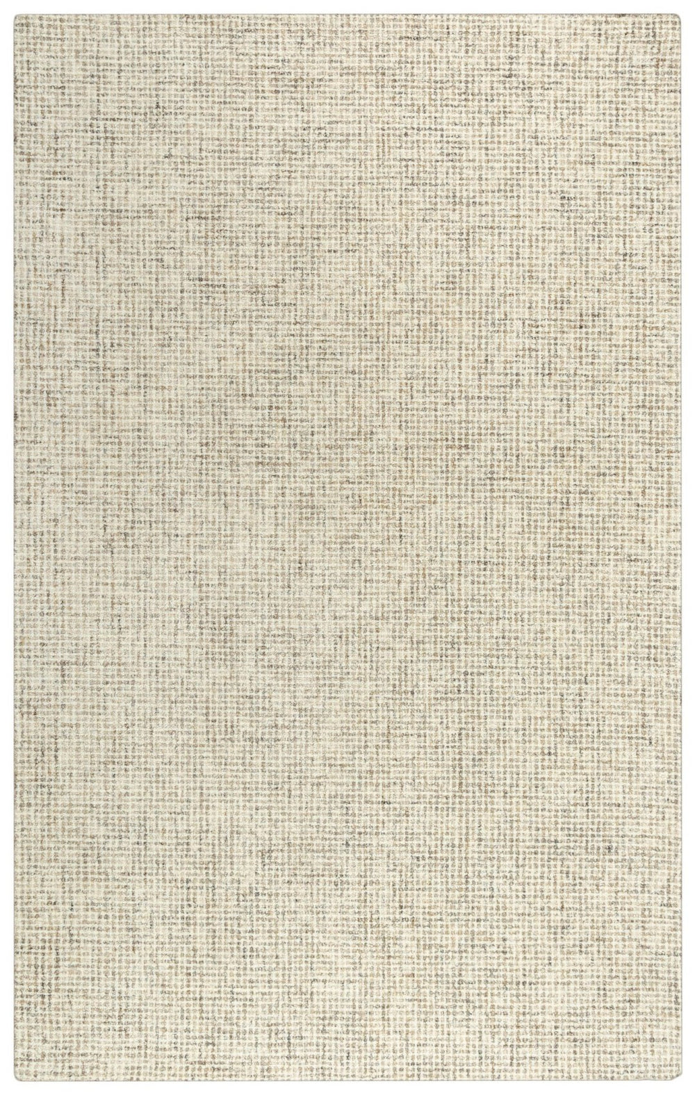 Alora Decor London Hand-Tufted Wool Rug In Beige Tweed Texture — Casual-Transitional, Plush Durable Comfort 3' x 5' LONLD101604120305