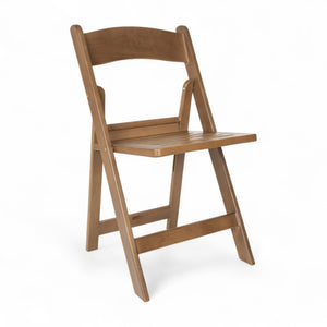 English Elm HERCULES Commercial Lightweight Wood-Look Resin Folding Event Chair for Indoor/Outdoor Use Chestnut LE-L-1-CHSNT-SLAT-GG