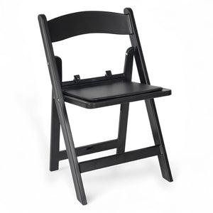 English Elm HERCULES Kids Folding Chair – Durable, Lightweight, Waterproof Seat for Indoor and Outdoor Events Black LE-L-1K-BK-GG