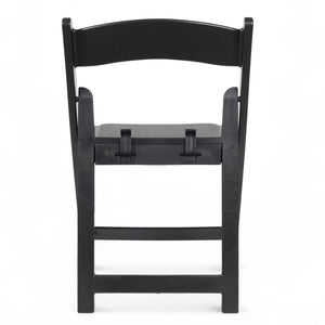 English Elm HERCULES Kids Folding Chair – Durable, Lightweight, Waterproof Seat for Indoor and Outdoor Events Black LE-L-1K-BK-GG