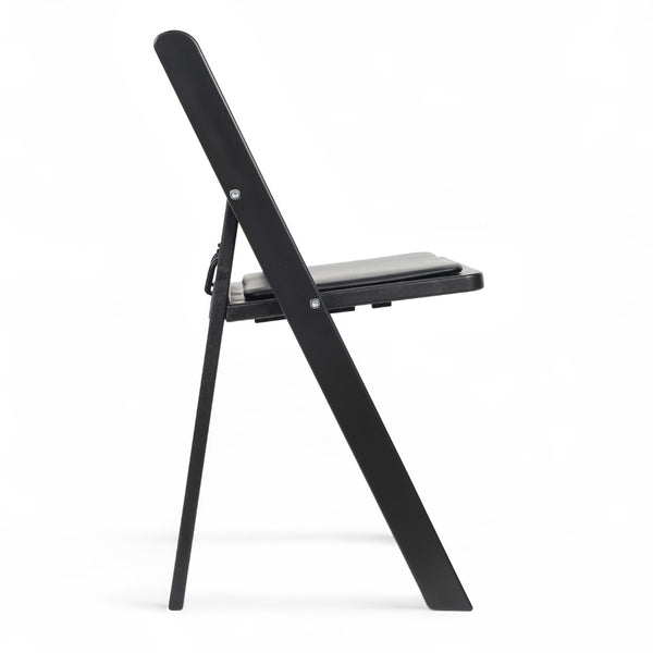 English Elm HERCULES Kids Folding Chair – Durable, Lightweight, Waterproof Seat for Indoor and Outdoor Events Black LE-L-1K-BK-GG