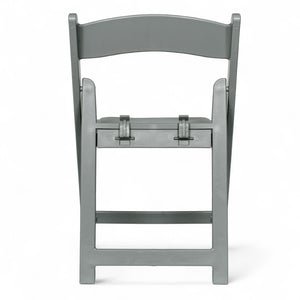 English Elm HERCULES Kids Folding Chair – Durable, Lightweight, Waterproof Seat for Indoor and Outdoor Events Gray LE-L-1K-GY-GG