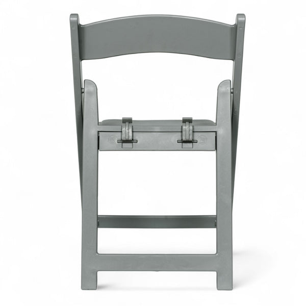 English Elm HERCULES Kids Folding Chair – Durable, Lightweight, Waterproof Seat for Indoor and Outdoor Events Gray LE-L-1K-GY-GG