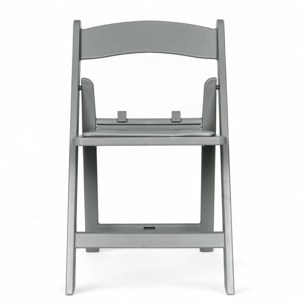 English Elm HERCULES Kids Folding Chair – Durable, Lightweight, Waterproof Seat for Indoor and Outdoor Events Gray LE-L-1K-GY-GG
