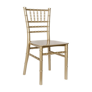 English Elm HERCULES Child Size Transparent Chiavari Chair – Elegant, Durable Seating for Events & Everyday Fun Gold LE-L-7K-GD-GG