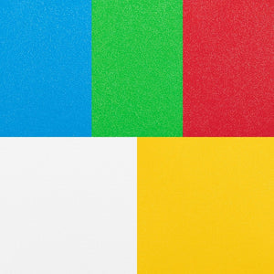 English Elm Bailey Nesting Stack Stools Set of 5 - Lightweight, Durable, Space-Saving Seating for Any Occasion Assorted 17.5"H LE-S1-MC-GG