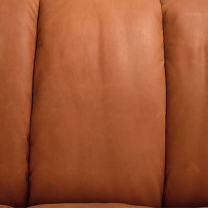 Noir Amadeus Sofa in Luxurious Roman Red Leather - Timeless Style & Comfort for Any Living Space LEA-AS005RR