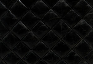 0045 Quilted Leather Dining Arm Chair with Walnut Accents for Upscale Interiors