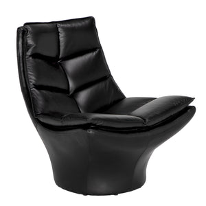 Ian Chair LEA-C0543A-1D Onyx Black Noir