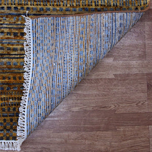 Amer Rugs Legacytransitional Hand-knotted Geometric Area Rug – Artisan Craftsmanship In Luxurious Wool Design Orange Wool Leg140203