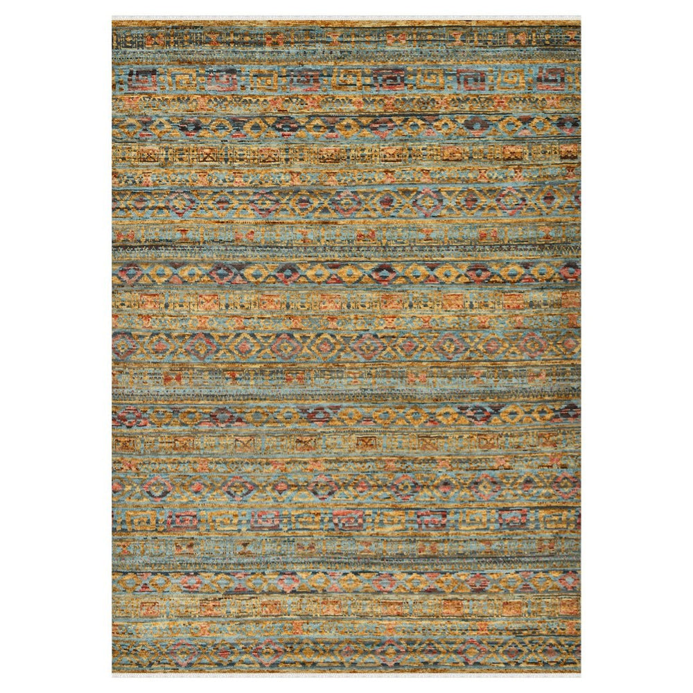 Amer Rugs Legacytransitional Hand-knotted Geometric Area Rug – Artisan Craftsmanship In Luxurious Wool Design Orange Wool Leg400203