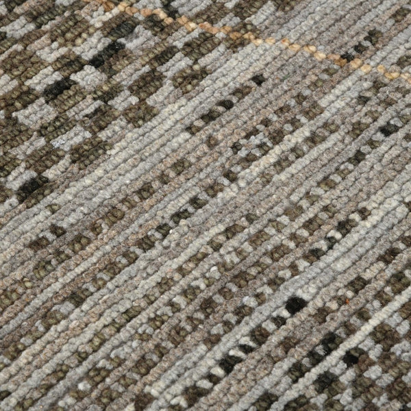 Amer Rugs Legacytransitional Hand-knotted Geometric Area Rug – Artisan Craftsmanship In Luxurious Wool Design Gray Wool Leg450203