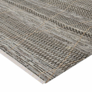 AMER Rugs Legacy  LEG-45 Hand-Knotted Handmade New Zealand Wool Transitional Geometric Rug Gray 10' x 14'