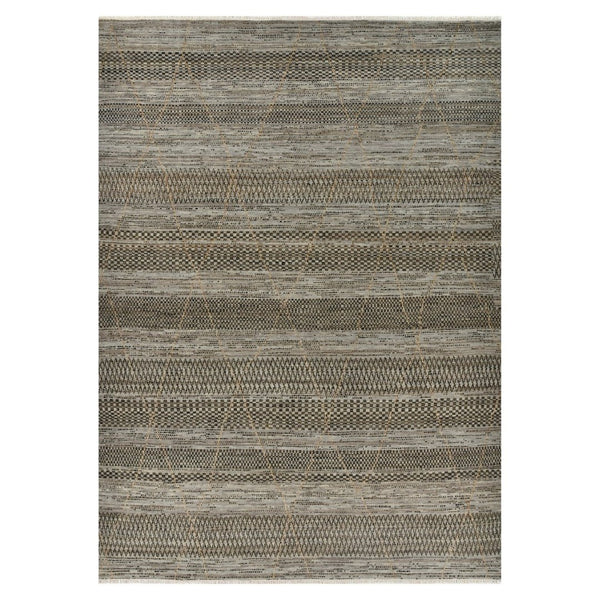 Amer Rugs Legacytransitional Hand-knotted Geometric Area Rug – Artisan Craftsmanship In Luxurious Wool Design Gray Wool Leg450203