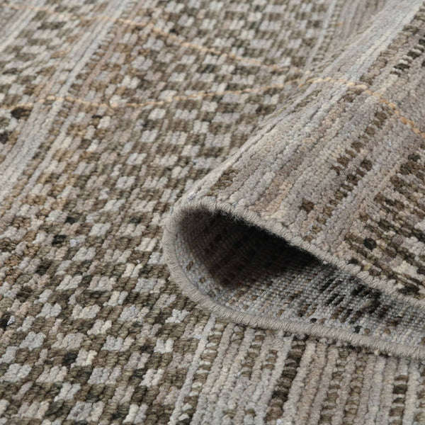 Amer Rugs Legacytransitional Hand-knotted Geometric Area Rug – Artisan Craftsmanship In Luxurious Wool Design Gray Wool Leg450203