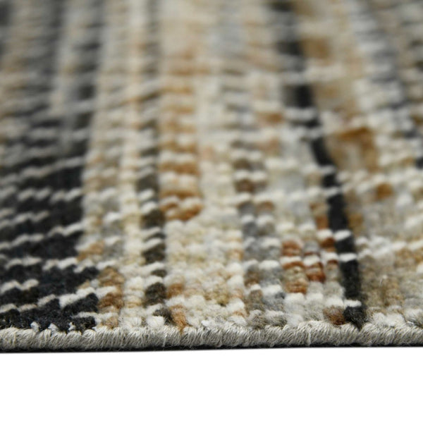 Amer Rugs Legacytransitional Hand-knotted Geometric Area Rug – Artisan Craftsmanship In Luxurious Wool Design Cooper Gray Wool Leg70203