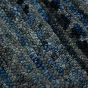 Amer Rugs Legacytransitional Hand-knotted Geometric Area Rug – Artisan Craftsmanship In Luxurious Wool Design Grayish Blue Wool Leg80203