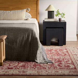 Jaipur Living Vibe by Jaipur Living Katarina Distressed Floral Polyester Rug for Rooms 10' X 14' RUG155323
