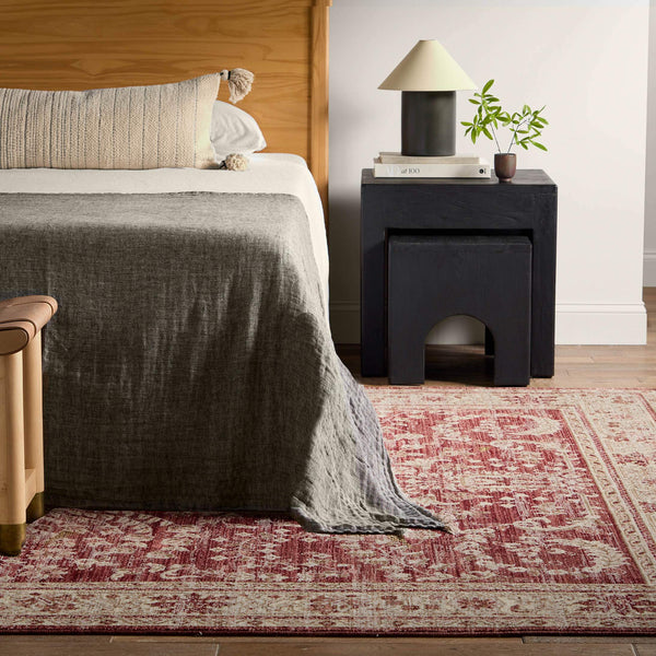 Jaipur Living Vibe by Jaipur Living Katarina Distressed Floral Polyester Rug for Rooms 10' X 14' RUG155323