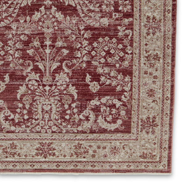 Jaipur Living Vibe by Jaipur Living Katarina Distressed Floral Polyester Rug for Rooms 10' X 14' RUG155323
