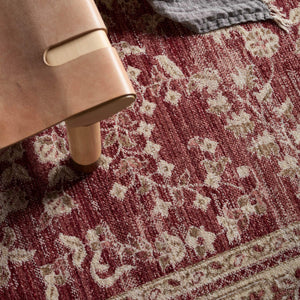 Jaipur Living Vibe by Jaipur Living Katarina Distressed Floral Polyester Rug for Rooms 10' X 14' RUG155323