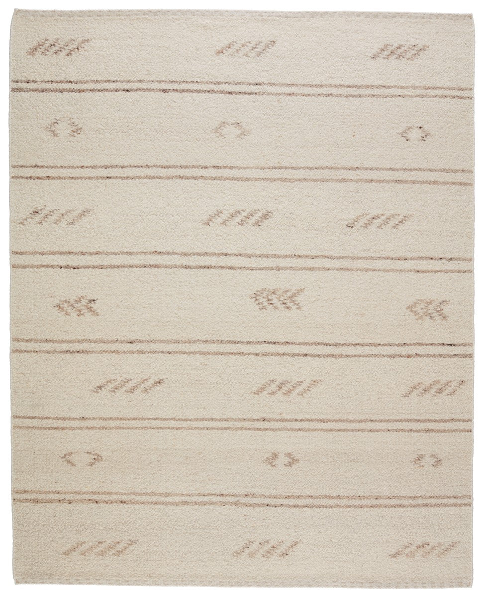 Jaipur Living Leona Essek Southwestern Global Handmade Indoor Rug Cream 9'x12'
