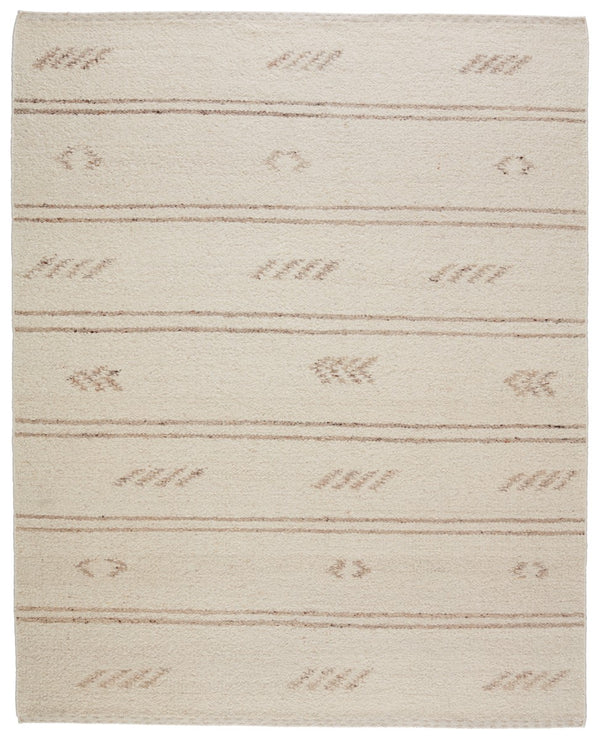 Jaipur Living Leona Essek Southwestern Global Handmade Indoor Rug Cream 9'x12'