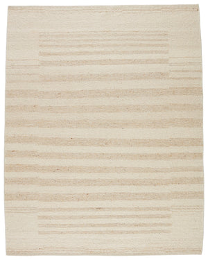 Jaipur Living Leona Istar Southwestern Global Handmade Indoor Rug Cream 9'x12'