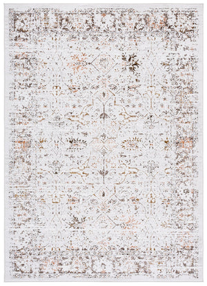 Safavieh Leonette Elegant Area Rug In Soft Neutral Tones, Perfect For Cozy Living Spaces & Versatile Decor Ivory ,Brown Taupe 78% Polyester,14% Cotton,8% Latex Leo512a-5