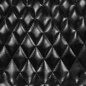 English Elm Bristol Contemporary Upholstered Chair - Elegant Black Vinyl, Ergonomic Comfort for Dining & Office Spaces LF-9-07A-BLK-GG