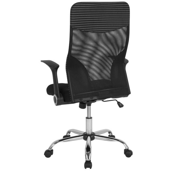 English Elm Milford High Back Office Chair - Ergonomic Mesh Design for Comfort, Support, and Modern Style LF-W-83A-GG