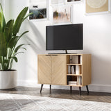 CorLiving Himari Sideboard Buffet, TVs up to 48" Light Wood LFF-620-B