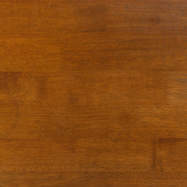 English Elm Jasper Farmhouse Solid Wood Coffee Table with X-Frame Design, Storage Shelf, and Floor Protection Walnut LFS-2007-WAL-GG