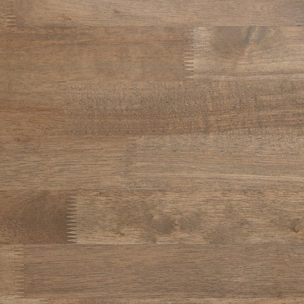 English Elm Eli Solid Wood Farmhouse Coffee Table - Durable Trestle Design for Charming Living Room Centerpiece Rustic Brown LFS-2013-RSTBRN-GG