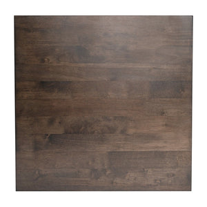 English Elm Jasper Farmhouse Style Solid Wood End Table with X-Frame Design for Timeless Living Room Appeal Dark Gray LFS-4002-DKGRY-GG