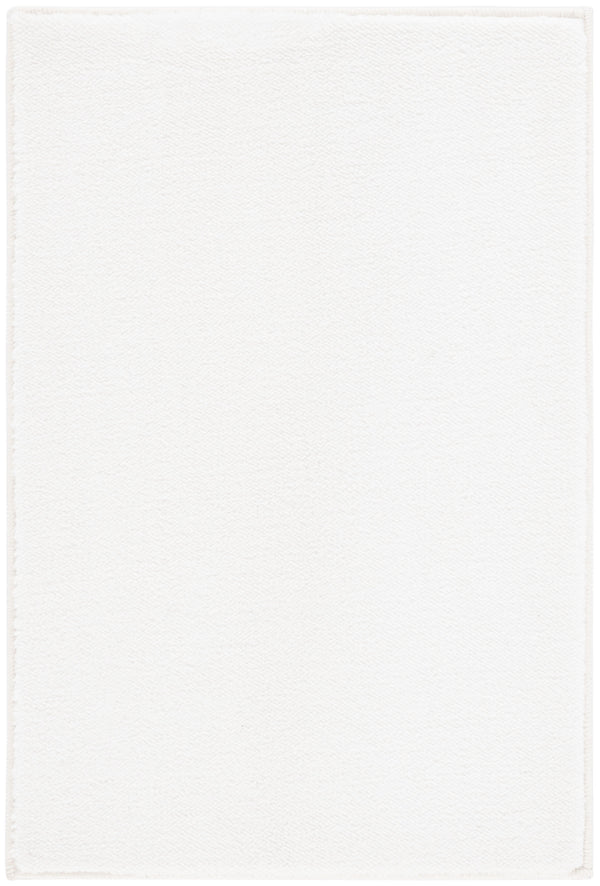 Safavieh Loft Elegant Area Rug – Modern Solid Design, Durable Polyester, Washable, Slip-resistant Backing Ivory Polyester Lft315a-68